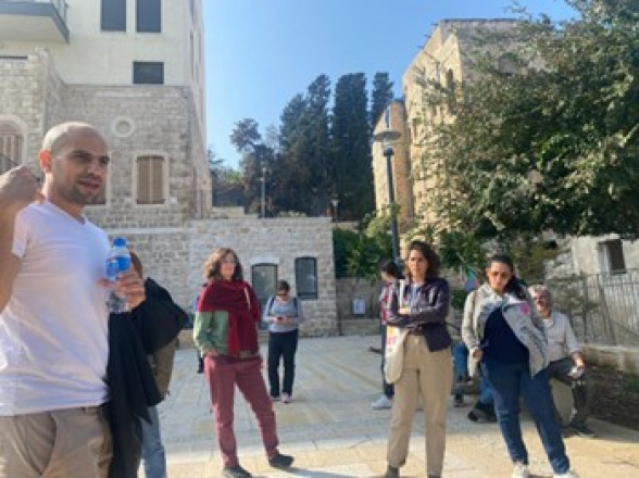 התעמתות עם תכנון חתרני - סיור בנושא הנרטיב העירוני פלסטיני החבוי בחיפה